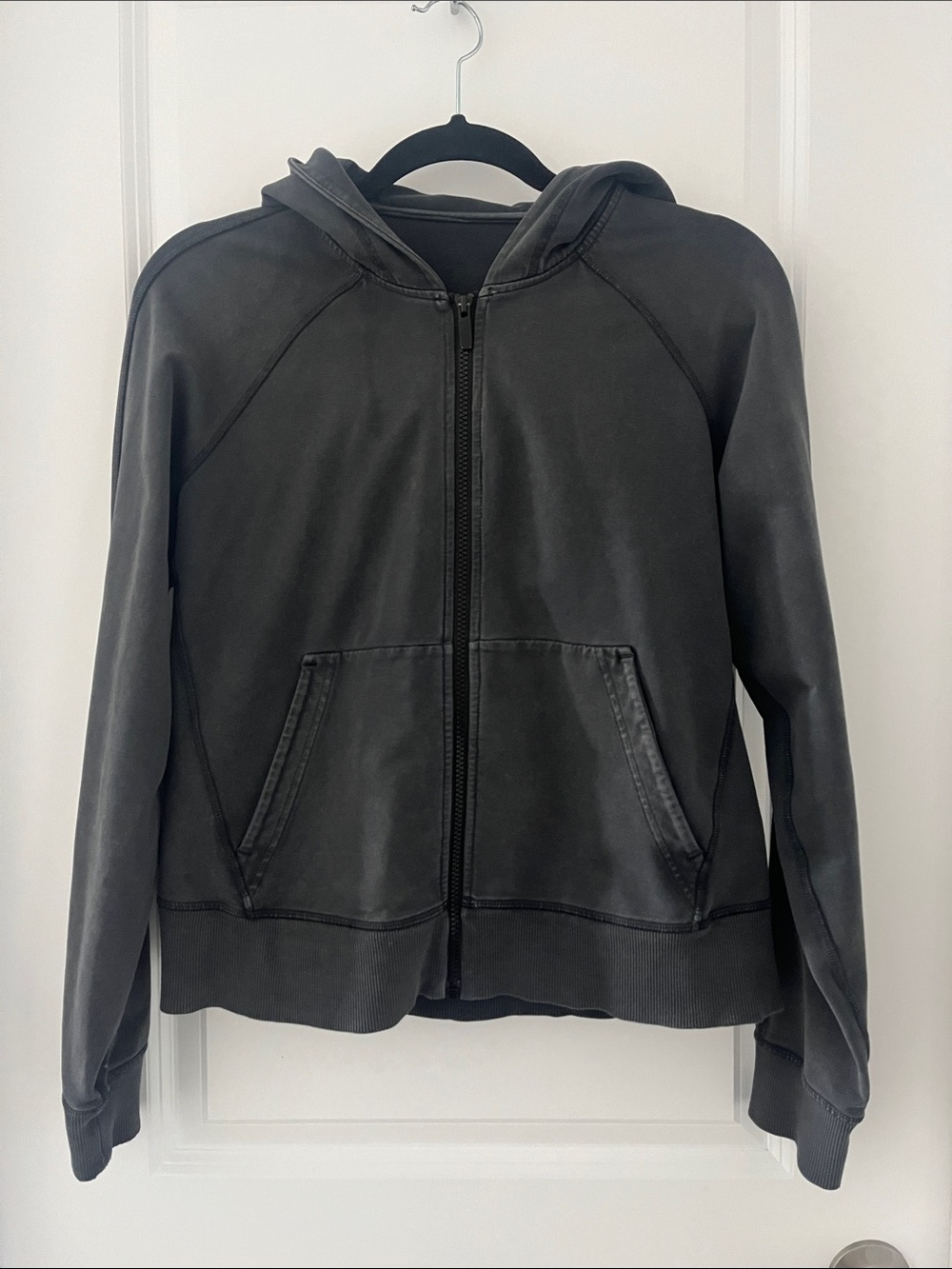 Lululemon Loop Back Hoodie in Charcoal Grey
